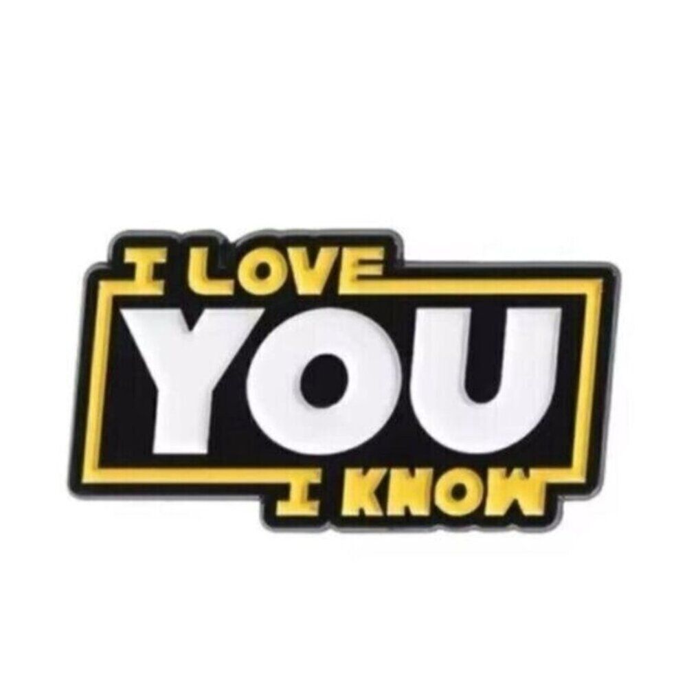 3/20 Star Wars Love You I Know Enamel Pin